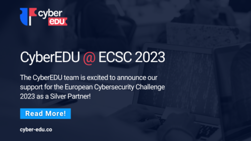 CyberEDU supports ECSC 2023