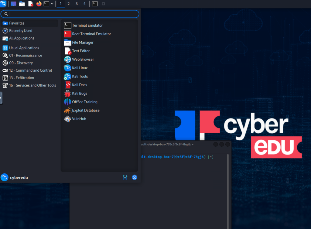 Kali In Browser Cyber Labs Academia 1024x754